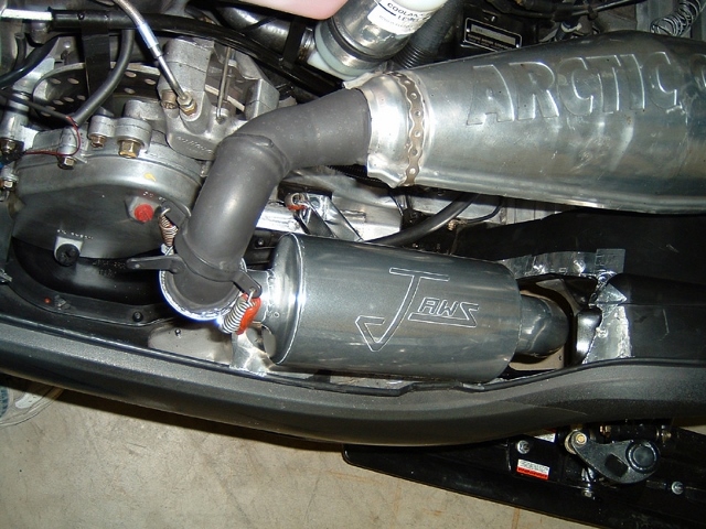 06 KING CAT 900 - JAWS Performance - Snowmobile Trail Pipes, Race 