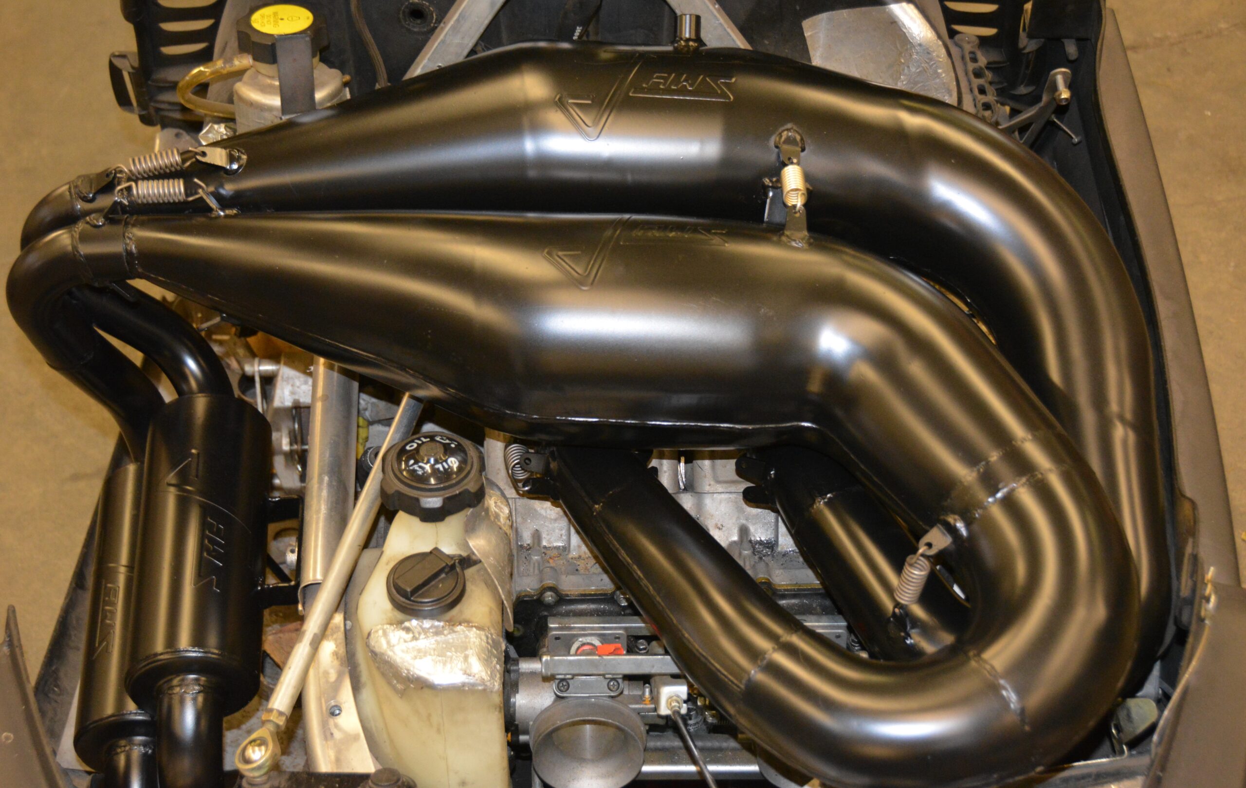 07-'11 M1000 / CROSSFIRE 1000 TWIN PIPES - JAWS Performance